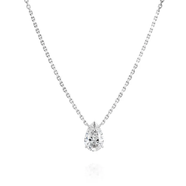 שרשרת יהלום מעבדה טיפה