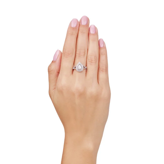 טבעת טיפת היהלומים