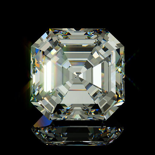 יהלום בחיתוך אשר (Asscher)