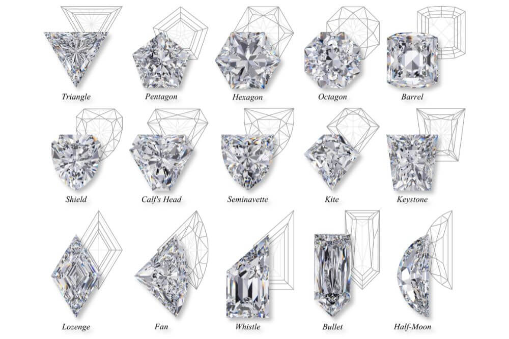 חיתוכי יהלומים מיוחדים