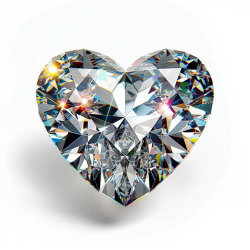 יהלום בחיתוך לב (Heart)