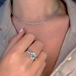 טבעת יהלום 3 קראט