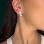 עגילים ושרשרת בקולקציית LOVE