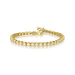 טבעת קשת יהלומים מזהב צהוב