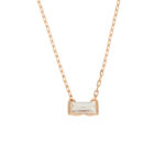 שרשרת זהב עם תליון באגט