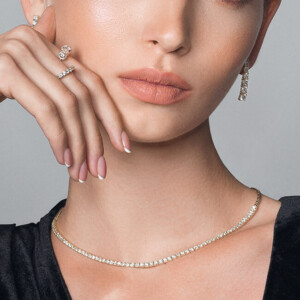 שרשרת קולייר יהלומים