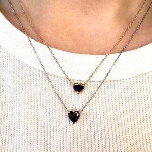 שרשרת יהלום מרחף