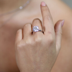 טבעת אירוסין קלאסית