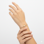 צמיד טניס מרקיזה צארם מזהב משובץ יהלומים